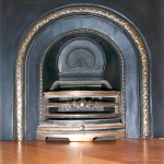 Close-up of Fireplace Restoration